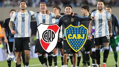 River le refregó a Boca la victoria de la Selección Argentina sobre Brasil en el Estadio Monumental.