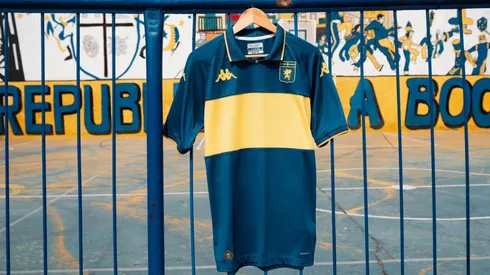 Genoa presentó su nueva camiseta en homenaje a Boca.