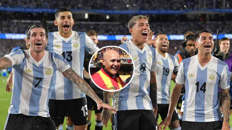 Pedro Pasculli habló de la selección de Scaloni.