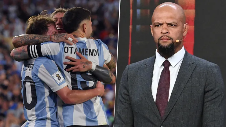 Felipe Melo reconoció el rendimiento de la Selección Argentina frente a Brasil en el Estadio Monumental.