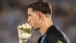 Dibu Martínez, arquero de la Selección Argentina.