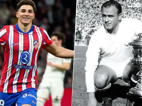 Del Atlético al Real Madrid: Julián Álvarez tiene ''cosas de Alfredo Di Stéfano''