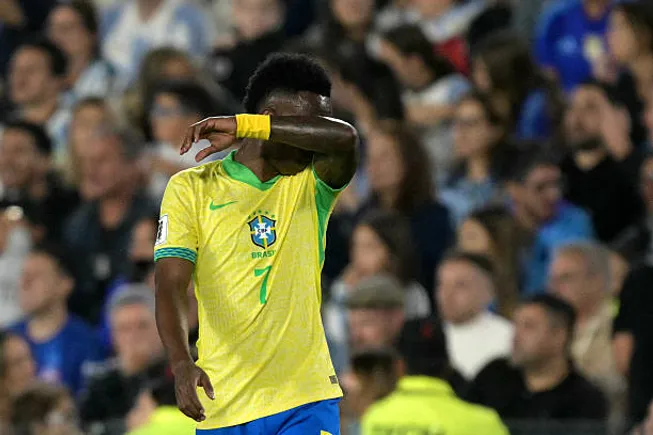 Partidos como el que jugó vs. Argentina explican por qué Vini no ganó el Balón de Oro.