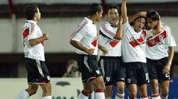 José Sand durante su paso en River.
