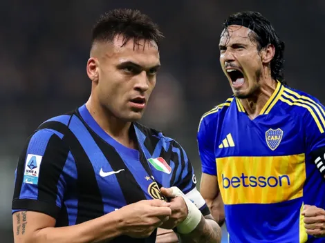 En 4 palabras, Lautaro Martínez definió la mayor virtud de Edinson Cavani como delantero