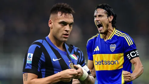 En 4 palabras, Lautaro Martínez definió la mayor virtud de Edinson Cavani como delantero