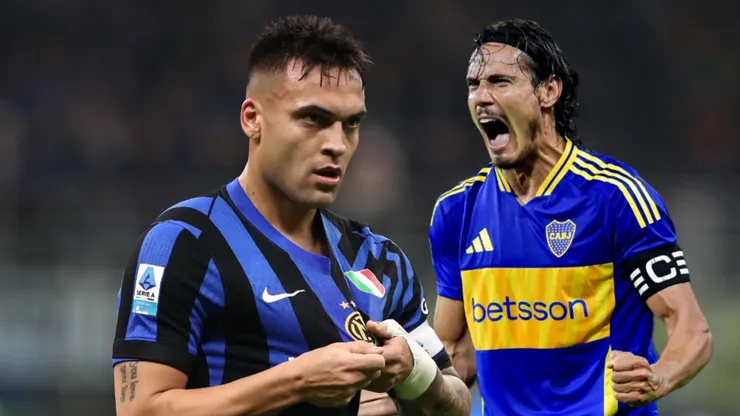 En 4 palabras, Lautaro Martínez definió la mayor virtud de Edinson Cavani como delantero