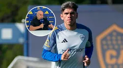 Serna confirmó la decisión que tomó Boca por la ausencia de Carlos Palacios al entrenamiento
