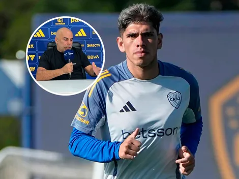 Serna confirmó la decisión que tomó Boca por la ausencia de Carlos Palacios al entrenamiento
