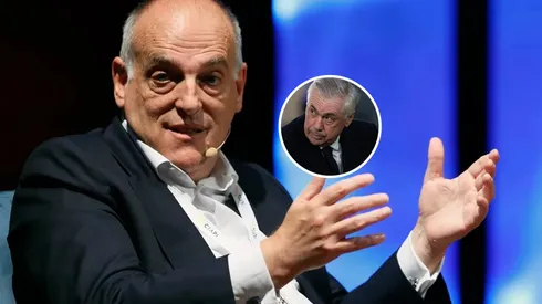 El presidente de LALIGA cargó contra el DT del Real Madrid