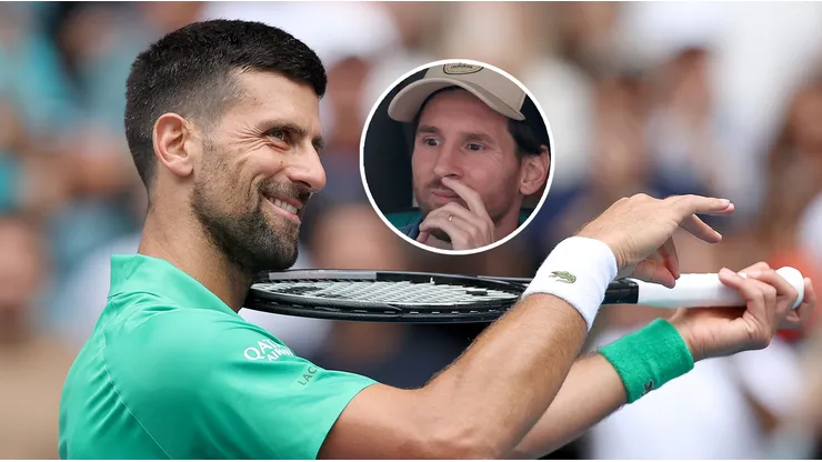 Djokovic reveló la nota que un hijo de Messi le puso a su juego en el Masters de Miami: "Tengo un poco de presión"