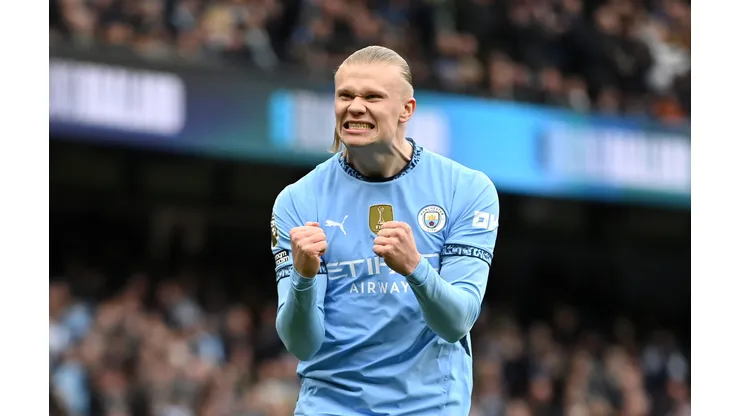 Erling Haaland, delantero noruego de Manchester City.