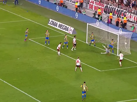 El gol de Ian Subiabre para River ante Rosario Central