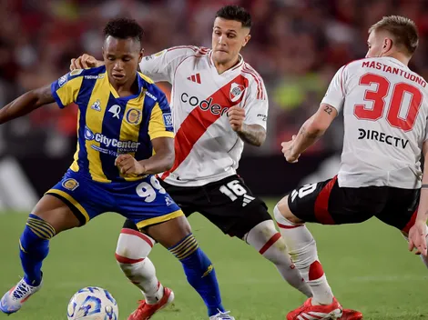 Los puntajes de River vs. Rosario Central con Subiabre y Mastantuono figuras, y dos desaprobados