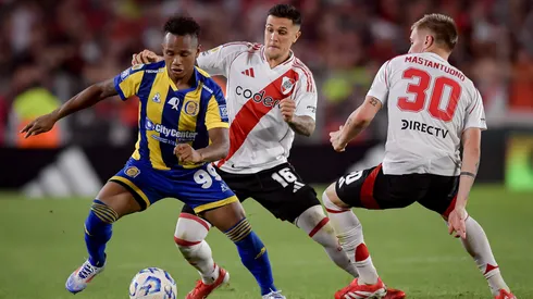 Los puntajes de River vs. Rosario Central con Subiabre y Mastantuono figuras, y dos desaprobados