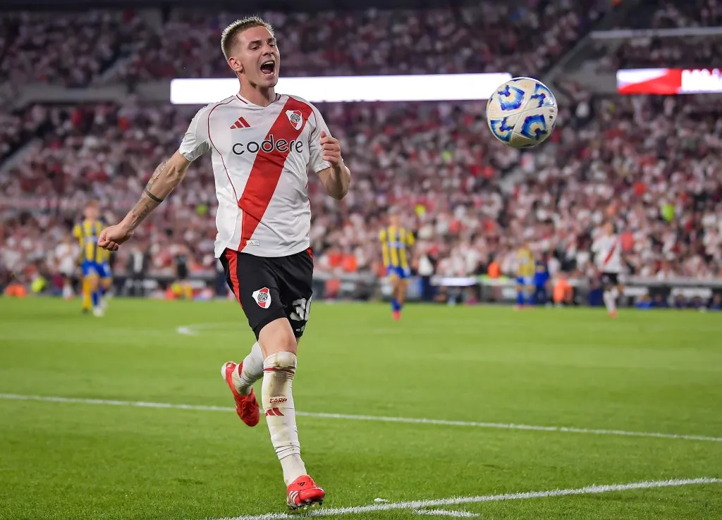 Franco Mastantuono. (Foto: Getty).