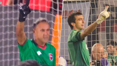 La comparación entre Navas y Barovero.