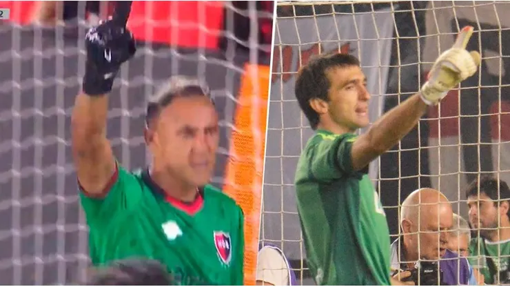 La comparación entre Navas y Barovero.