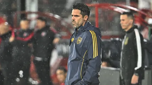 Fernando Gago en la derrota de Boca ante Newell's.