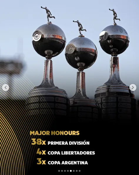 Los 38 títulos de River que reconoció la FIFA a nivel local.