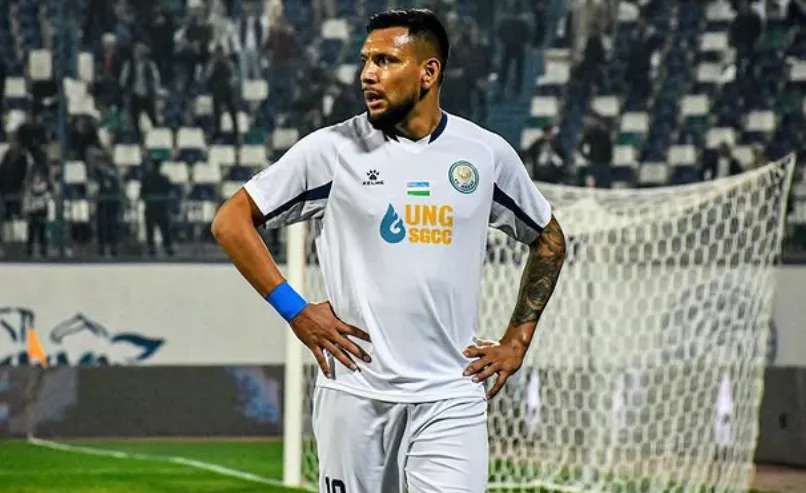 Chávez en Nasaf Qarshi. (Foto: @andres_chavez_25).