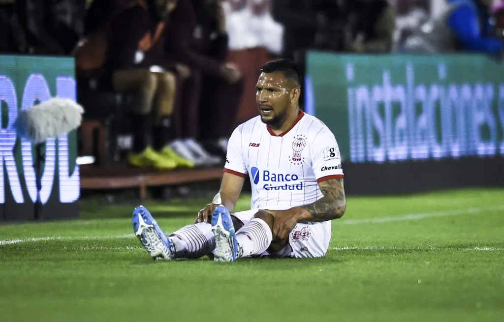 Andrés Chávez en Huracán. (Foto: Getty).
