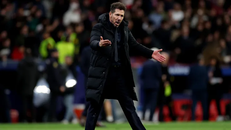Diego Simeone no considera que la temporada del Atlético de Madrid sea un fracaso.