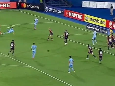 El golazo de tijera de Bolívar para abrir la fase de grupos de la Libertadores