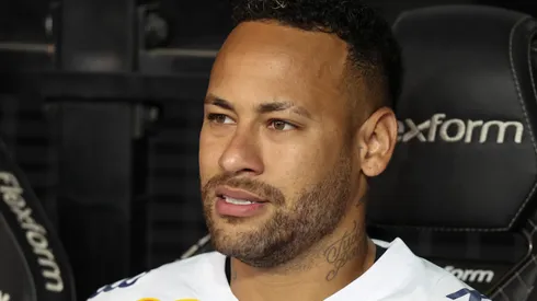 Neymar, delantero del Santos.