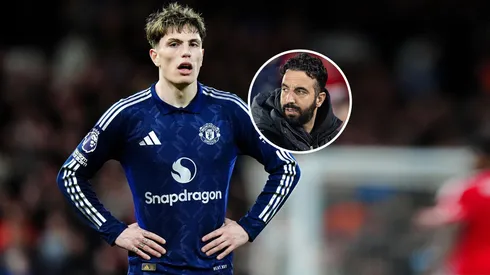 Rúben Amorim señaló dónde falló Garnacho en el partido del United