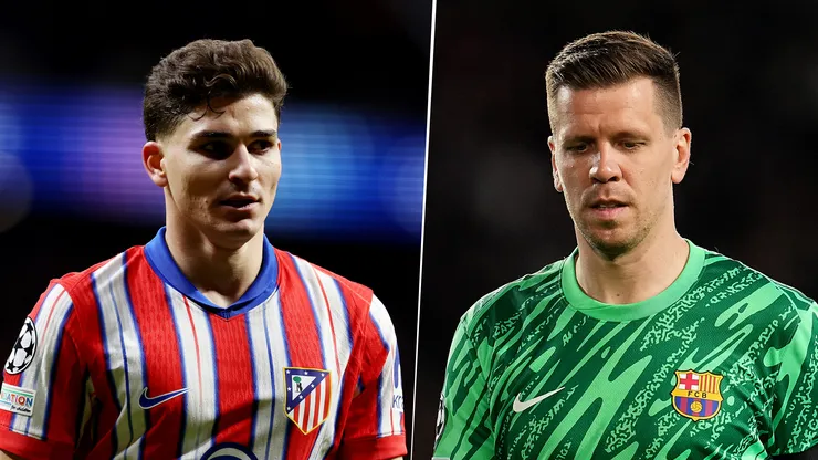 Julián Álvarez se enfrentará a Wojciech Szczęsny, el arquero con el que el Barcelona no perdió ningún partido en lo que va de la temporada.