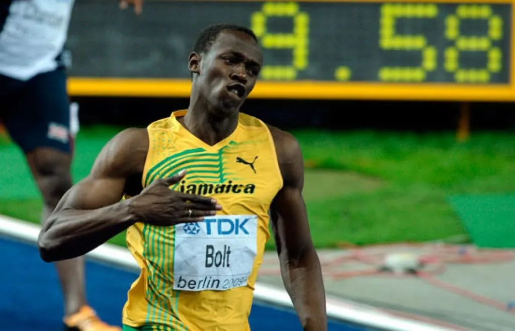 A Elanga lo compararon con Usain Bolt.