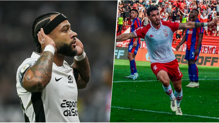 Corinthians y Huracán se enfrentan en Brasil.