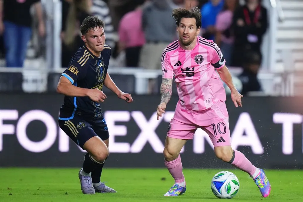 Lionel Messi volvió en buena forma ante Philadelphia.