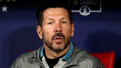 Diego Simeone, entrenador de Atlético de Madrid.