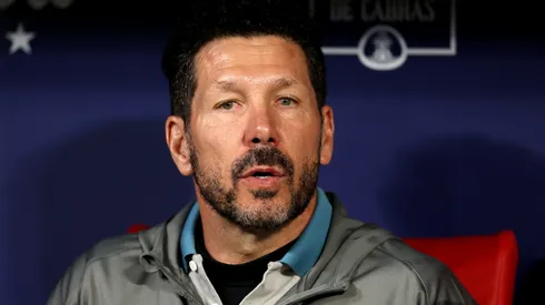 Diego Simeone, entrenador de Atlético de Madrid.