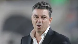 Gallardo justificó la titularidad de Driussi sobre Borja: "Nos dio buen apoyo"