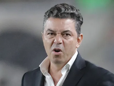 Gallardo justificó la titularidad de Driussi sobre Borja: "Nos dio buen apoyo"