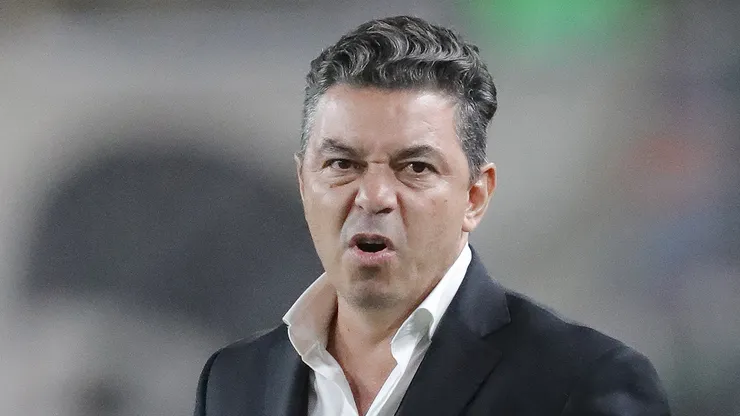 Gallardo justificó la titularidad de Driussi sobre Borja: "Nos dio buen apoyo"