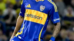 La camiseta de Boca Juniors.