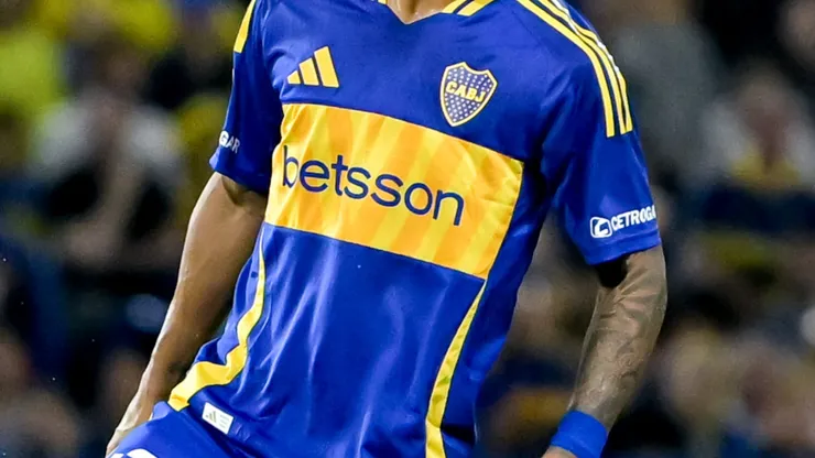 La camiseta de Boca Juniors.