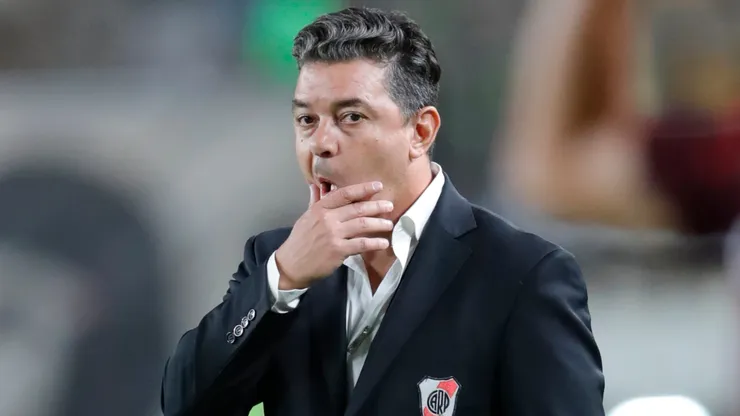 Marcelo Gallardo, director técnico de River.