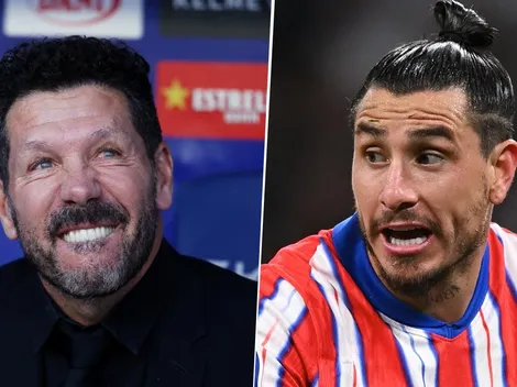 El entredicho de Simeone con Josema tras la derrota con el Barcelona