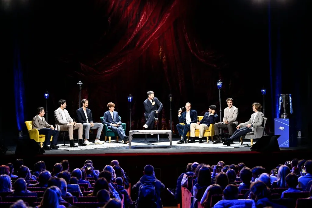 Los 8 mejores tenistas de la ATP en 2024 en la antesala del ATP Finals. (Foto: Getty).