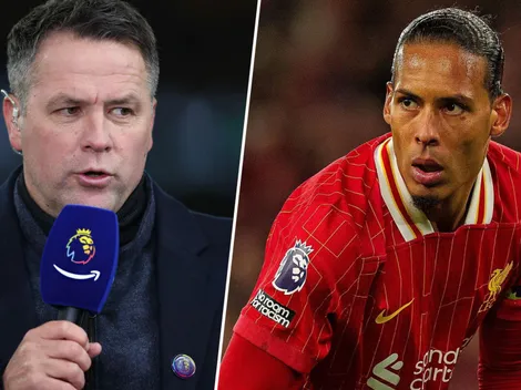 Virgil van Dijk y Michael Owen protagonizaron un tenso cruce en la TV inglesa tras el Liverpool vs. Everton