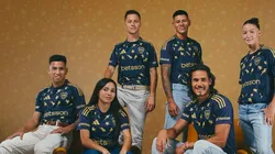 Boca presentó a su nueva camiseta.
