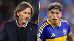 Ricardo Gareca habló de Carlos Palacios.