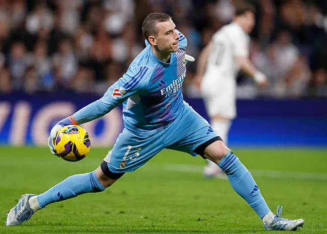 Lunin terminó desgarrado ante Real Sociedad por Copa del Rey.