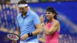 Juan Martín Del Potro y Gabriela Sabatini.