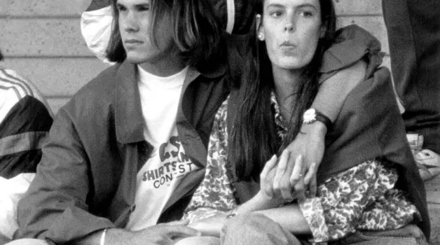 Fernando y Natalia, hija de Jorge Solari, se casaron en 1992. Foto Archivo.